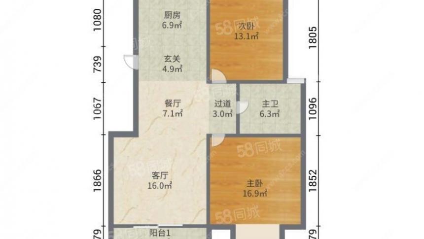 93平 满二*住房 馨悦家园 精装修 115万