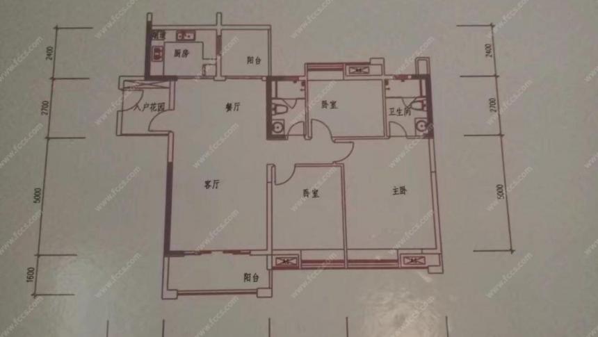 申蓝宝邸 东南向南北通透126平靓户型*出售