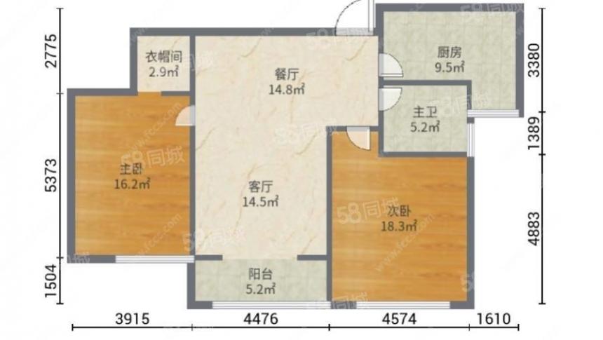 金纱馨苑太仓市188万元二手房出售信息2室2厅1卫92.