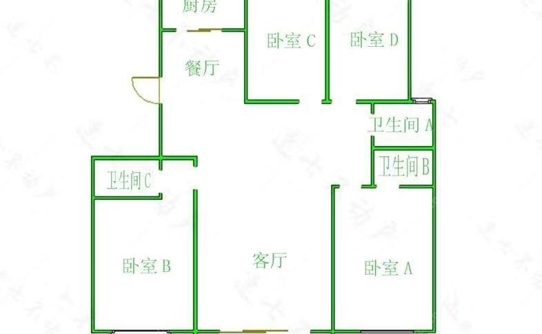 名门俏江南二期洋房基础装修带入户花园临天鹅堡天鹏 鹤壁房产超市