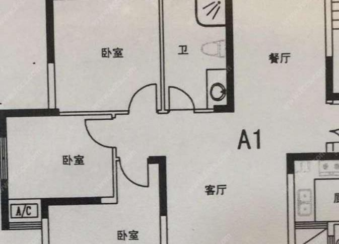 泰和新城 三室两厅两卫 家具家电齐全 拎 濮阳房产超市