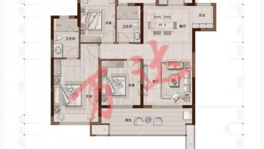 万达广场商 住综合体强势入住蒙城!二期洋房住宅火