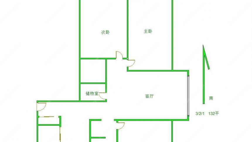 整租| 宁浦冠城,精装三房,全明结构,南北套,家