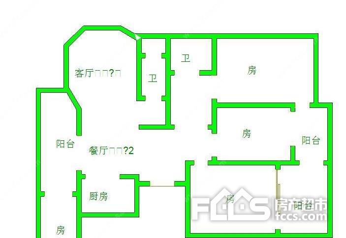 「南江壹号」横店3室2厅2卫出租4500元/月,整租 |  小