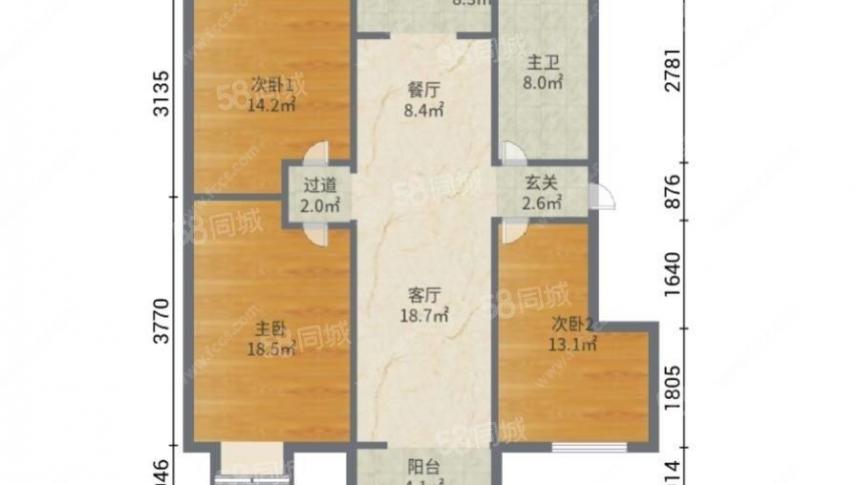 城建文苑章丘146万元二手房出售信息3室2厅1卫127平方米,新四中对过