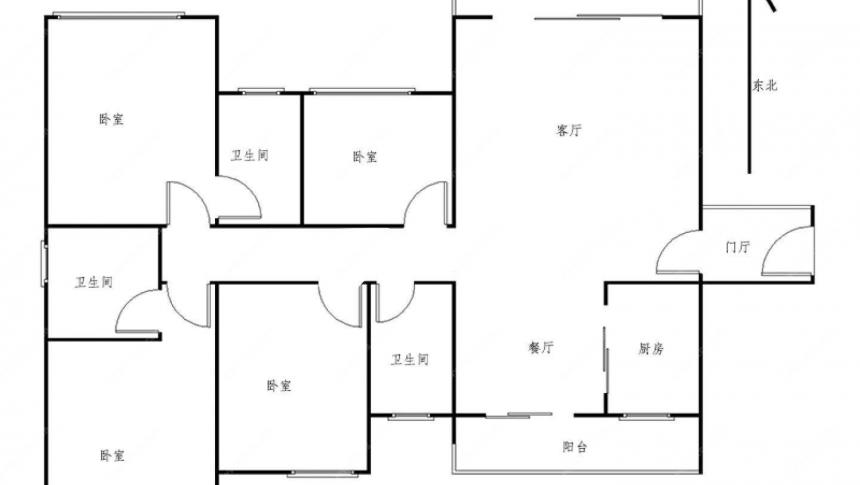 鹤山新华城室内图