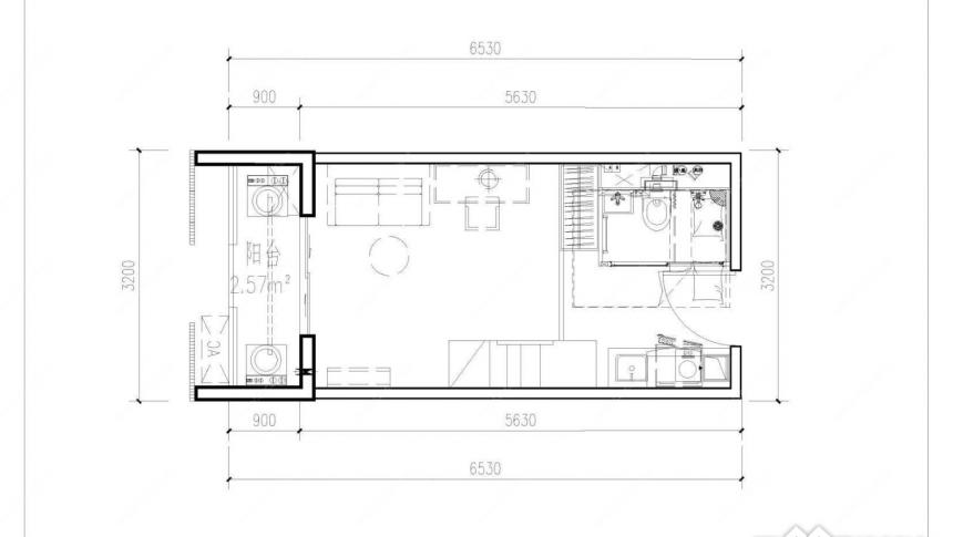 [亭子下大街19号住宅 整租 长租公寓,泊寓(逢源店,精美复式