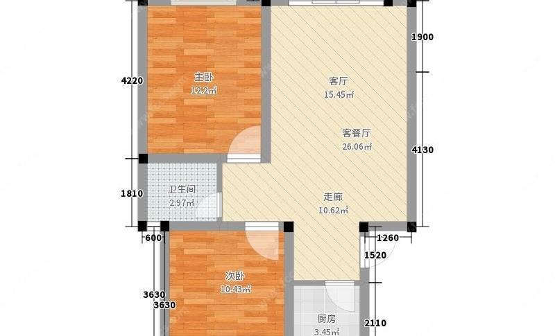 润富国际花园户型图图片