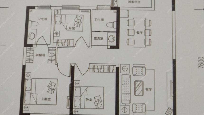 金科鹿鸣帝景户型图图片